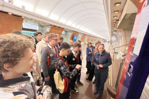 18 апреля 2024 года стартовал цикл экскурсий в Московский метрополитен. 
